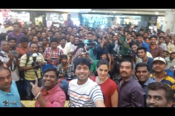Selfie Raja Movie Team At Vizag
